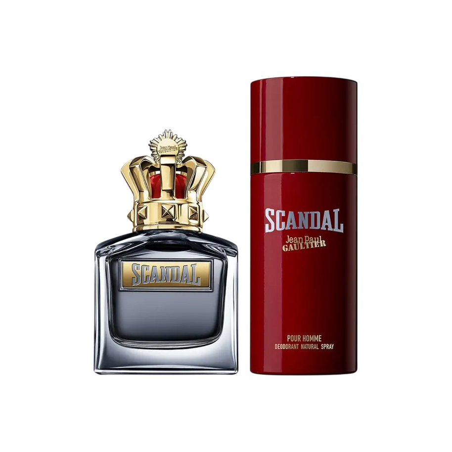 Set Jean Paul Gaultier: Scandal, Eau De Toilette, Ανδρικό, 100 ml + Scandal, Αποσμητικό Spray, Ανδρικό, 150 ml