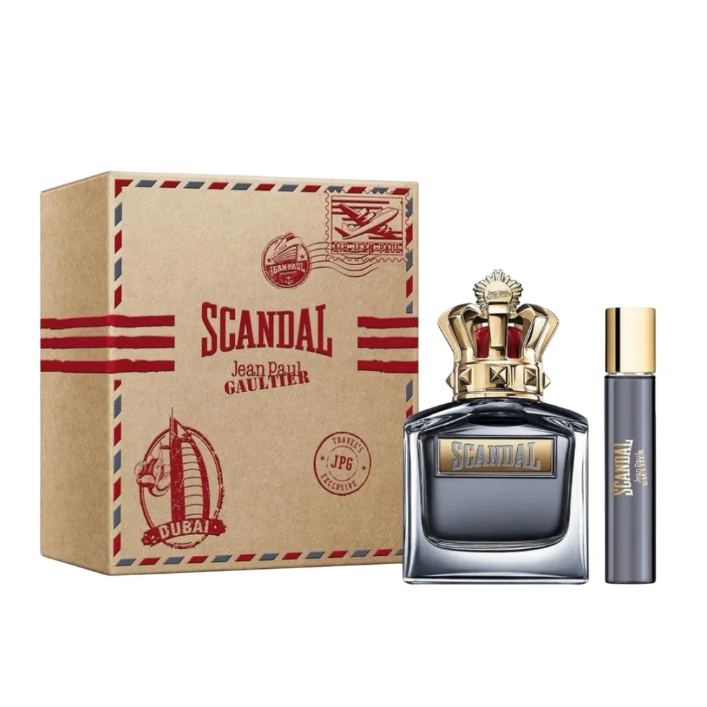 Set Jean Paul Gaultier: Scandal, Eau De Toilette, Ανδρικό, 100 ml + Scandal, Eau De Parfum, Γυναικείο, 20 ml