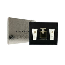 Σετ John Richmond: John Richmond, Natural, Ενυδατικό, Λοσιόν Σώματος, 50 ml + Black Metal, Natural, Καθαρισμού, Αφρόλουτρο, 50 ml + John Richmond, Eau De Parfum, Για Γυναίκες, 100 ml