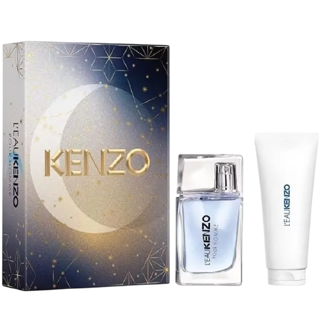 Set Kenzo: L'Eau Kenzo, Eau De Toilette, Ανδρικό, 30 ml + L'Eau Kenzo, Αφρόλουτρο, 75 ml