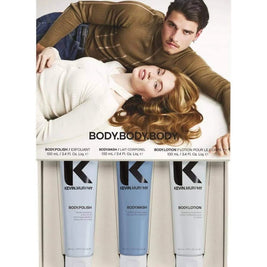 Σετ Kevin Murphy: Body, Scrub Σώματος, 100 ml + Body, Ενυδατικό, Αφρόλουτρο, 100 ml + Body, Ενυδατικό, Λοσιόν Σώματος, 100 ml