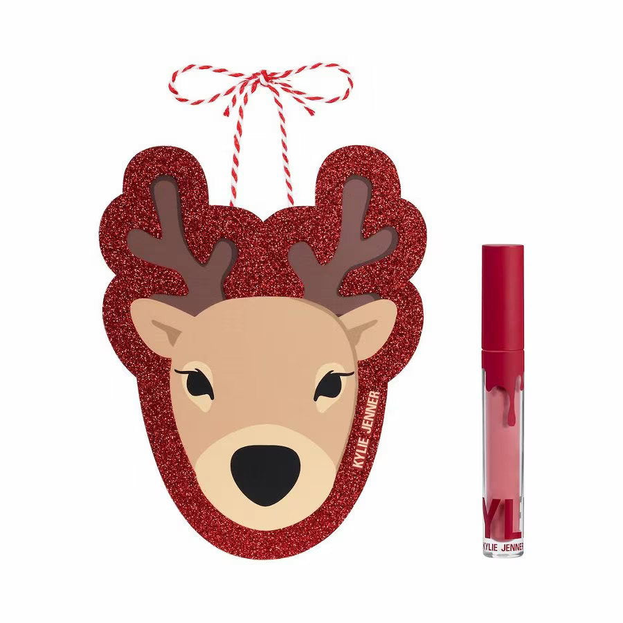 Σετ Kylie Cosmetics: By Kylie, Υγρό Κραγιόν, 808, 5 ml + By Kylie, Gift Sticker