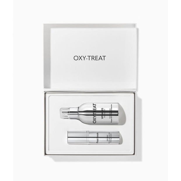 Oxy-Treat Wrinkles Σετ Labo Suisse: Oxy-Treat, Αντιρυτιδικός, Gel, Για το Πρόσωπο, 50 ml + Oxy-Treat, Αντιρυτιδικός, Γαλάκτωμα, Για το Πρόσωπο, 15 ml