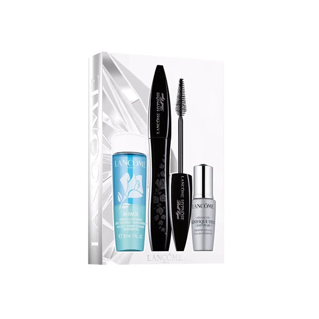 Σετ Lancome: Hypnose Doll Eyes, Volumizing, Μάσκαρα, 01, So Black, 6.5 ml + Advanced Genifique Yeux, Ορός Ματιών, 5 ml + Bi-Facil, Makeup Remover Lotion, 30 ml