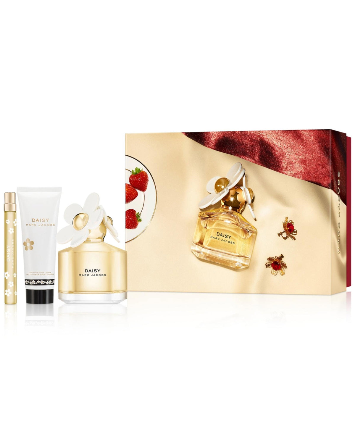 Set Marc Jacobs: + Daisy, Eau De Toilette, Γυναικείο, 10 ml + Daisy, Ενυδατική, Λοσιόν Σώματος, 75 ml