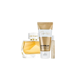 Σετ Montblanc: Signature Absolue, Eau De Parfum, Για Γυναίκες, 90 ml + Signature Absolue, Eau De Parfum, Για Γυναίκες, 7.5 ml *Miniature + Signature Absolue, Λοσιόν Σώματος, Για Όλο το Σώμα, 100 ml