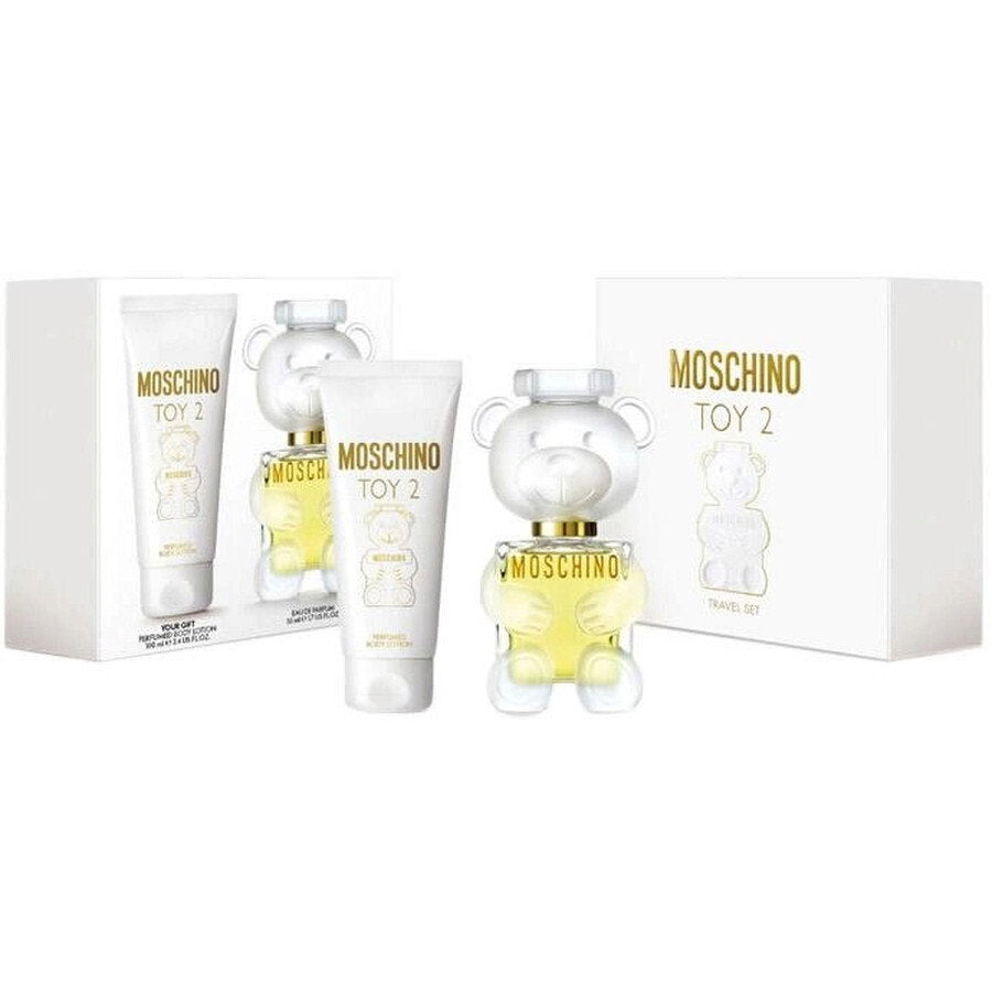 Σετ Moschino: Toy 2, Eau De Parfum, Για Γυναίκες, 50 ml + Toy 2, Ενυδατικό, Λοσιόν Σώματος, 50 ml