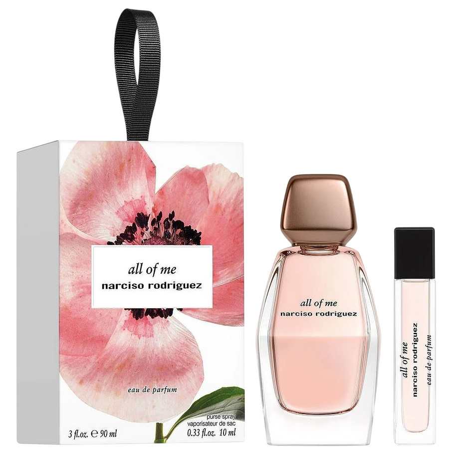 Σετ Narciso Rodriguez: All Of Me, Eau De Parfum, Για Γυναίκες, 90 ml + All Of Me, Eau De Parfum, Για Γυναίκες, 10 ml