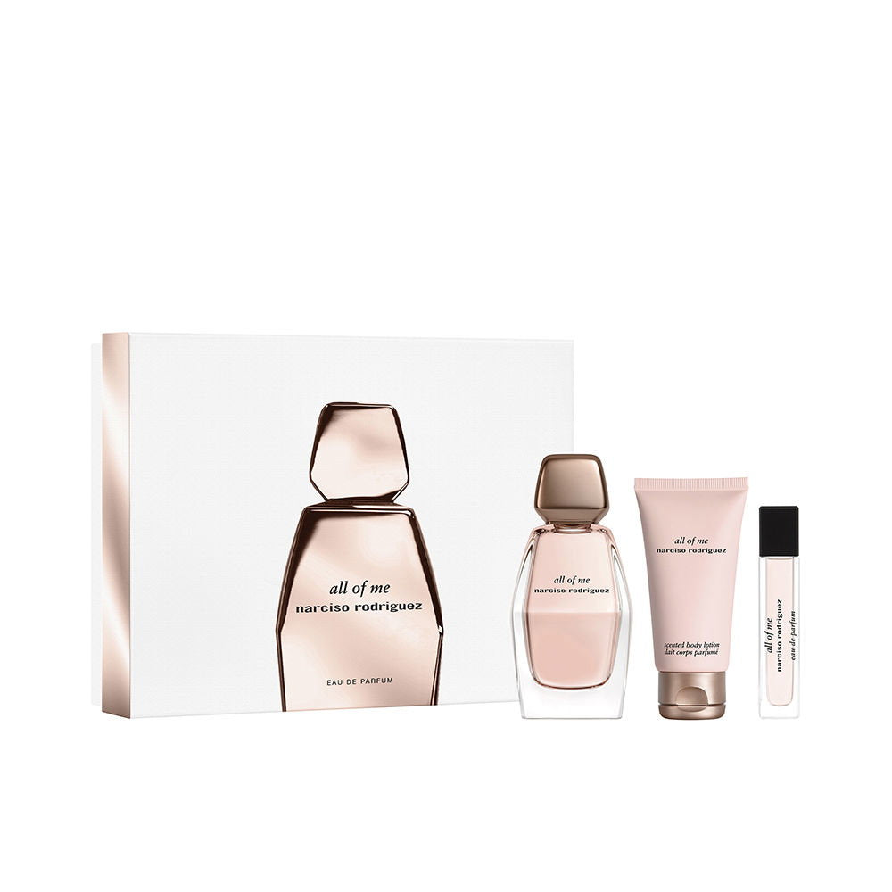 Σετ Narciso Rodriguez: All Of Me, Eau De Parfum, Για Γυναίκες, 90 ml + All Of Me, Eau De Parfum, Για Γυναίκες, 10 ml + All Of Me, Ενυδατικό, Λοσιόν Σώματος, 50 ml