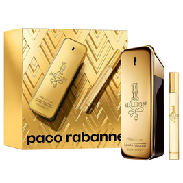 Set Paco Rabanne: 1 Million, Eau De Toilette, Ανδρικό, 100 ml + 1 Million, Eau De Toilette, Ανδρικό, 10 ml