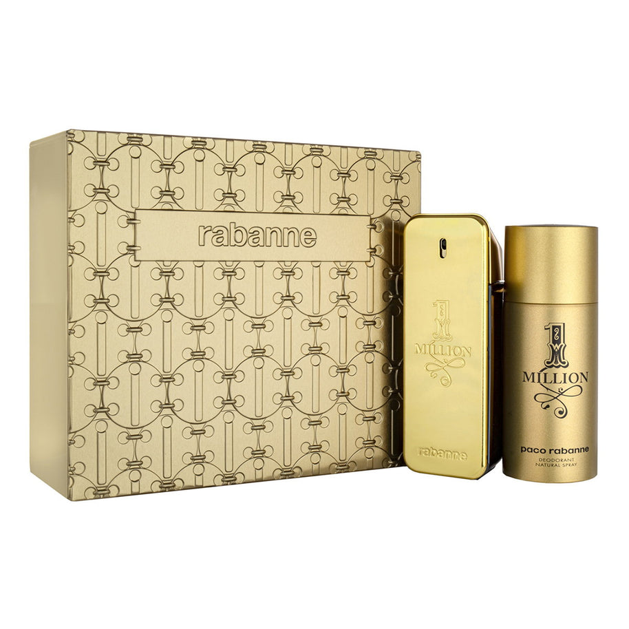 Σετ Paco Rabanne: 1 Million, Eau De Toilette, Για Άνδρες, 50 ml + 1 Million, Αποσμητικό Stick, Για Άνδρες, 75 ml