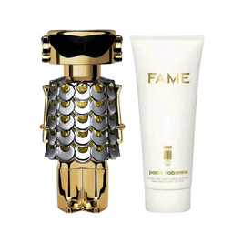 Set Paco Rabanne: Fame, Eau De Parfum, Γυναικείο, 80 ml + Fame, Ενυδατική, Λοσιόν Σώματος, 100 ml