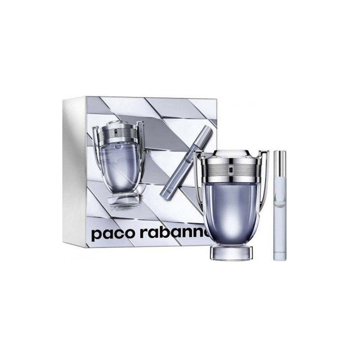 Σετ Paco Rabanne: Invictus, Eau De Toilette, Για Άνδρες, 20 ml + Invictus, Eau De Toilette, Για Άνδρες, 100 ml