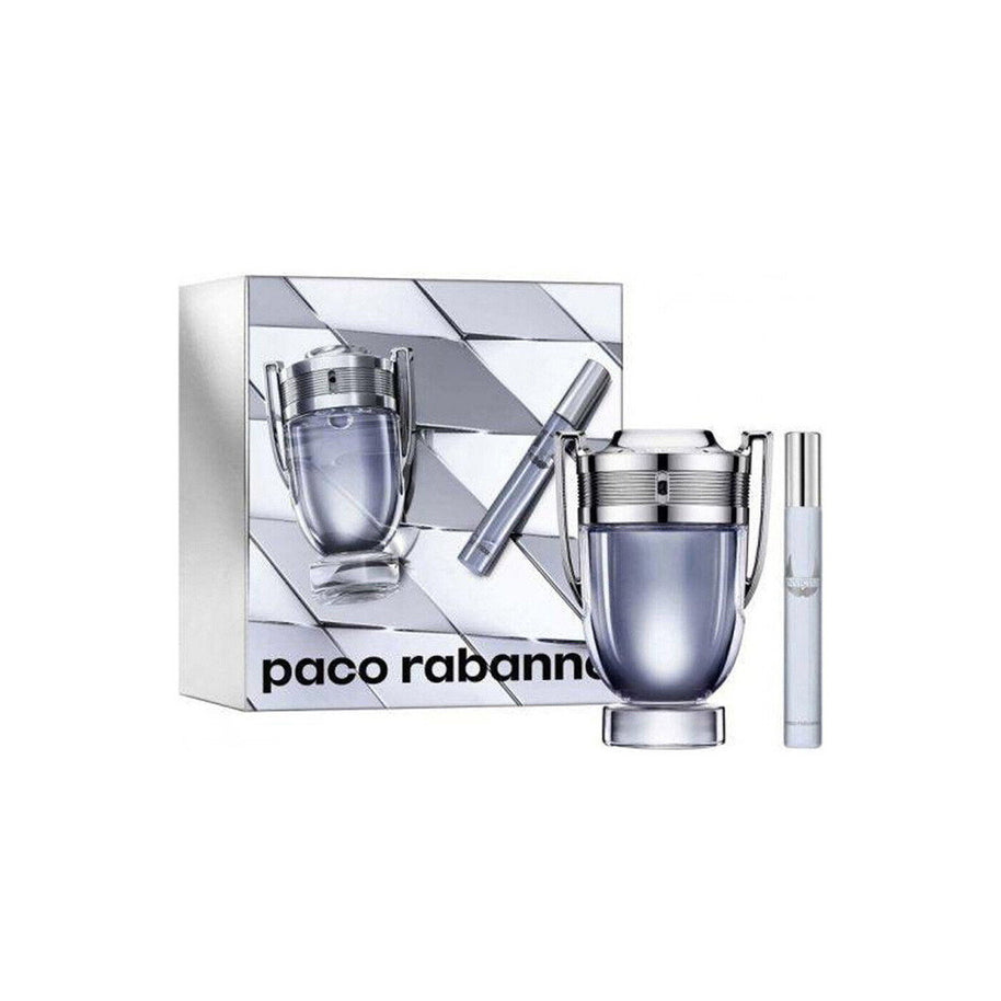 Σετ Paco Rabanne: Invictus, Eau De Toilette, Για Άνδρες, 20 ml + Invictus, Eau De Toilette, Για Άνδρες, 100 ml
