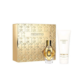 Σετ Paco Rabanne: Million Gold, Ενυδατικό, Λοσιόν Σώματος, 100 ml + Million Gold, Eau De Parfum, Για Γυναίκες, Επαναγεμιζόμενο, 50 ml