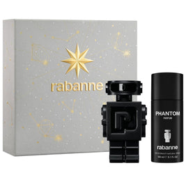 Set Paco Rabanne: Phantom, Eau De Parfum, Ανδρικό, 100 ml + Phantom, Αποσμητικό Spray, Ανδρικό, 150 ml