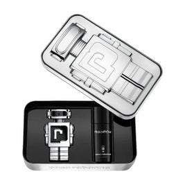 Σετ Paco Rabanne: Phantom, Eau De Toilette, Για Άνδρες, 100 ml + Phantom, Αποσμητικό Spray, Για Άνδρες, 150 ml