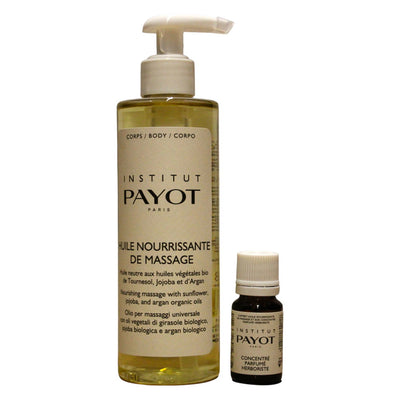 Σετ Payot: Pro Huile, Θρεπτικό, Massage Oil, 250 ml + Herboriste, Essential Oil, 10 ml