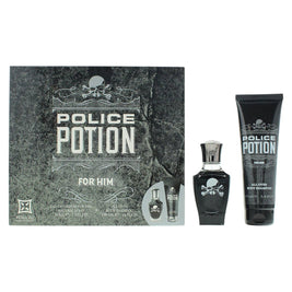 Set Police: Potion, Eau De Parfum, Ανδρικό, 30 ml + Potion, Ενυδατική, Λοσιόν Σώματος, 100 ml