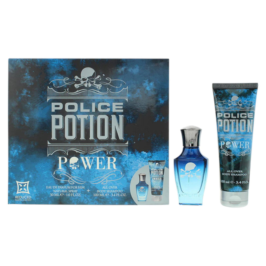 Σετ Police: Potion Power, Eau De Parfum, Για Άνδρες, 30 ml + Potion Power, Ενυδατικό, Λοσιόν Σώματος, 100 ml