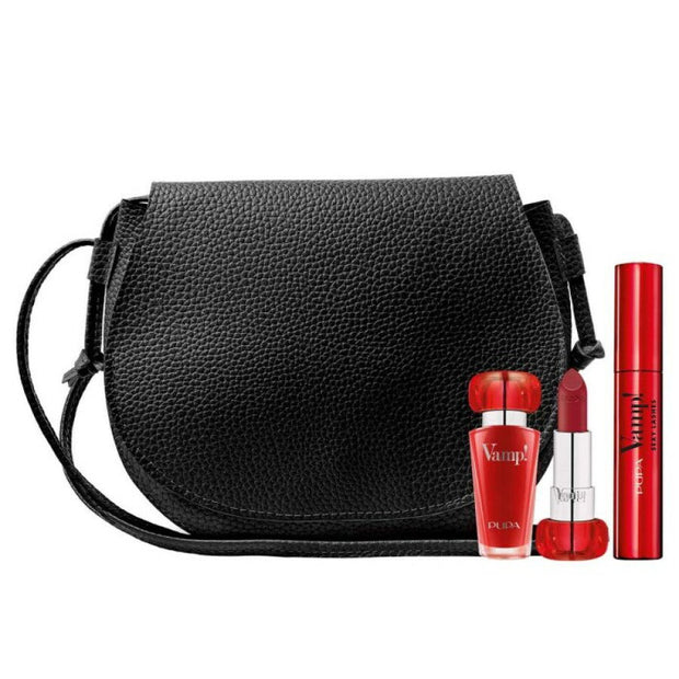 Σετ Pupa: Vamp!, Χωρίς Parabens, Volume, Κραγιόν, 301, Intense Red, 3.5 g + Vamp! Sexy Lashes, Χωρίς Parabens, Μάσκαρα, 011, Sexy Black, 12 ml