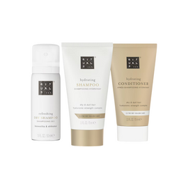 Σετ Rituals: Luxury Hair Care, Σαμπουάν, Ενυδατικό, 70 ml + Luxury Hair Care, Κρέμα Μαλλιών, Ενυδατικό, 70 ml + Rituals, Hair Dry Σαμπουάν, Refreshing, 50 ml