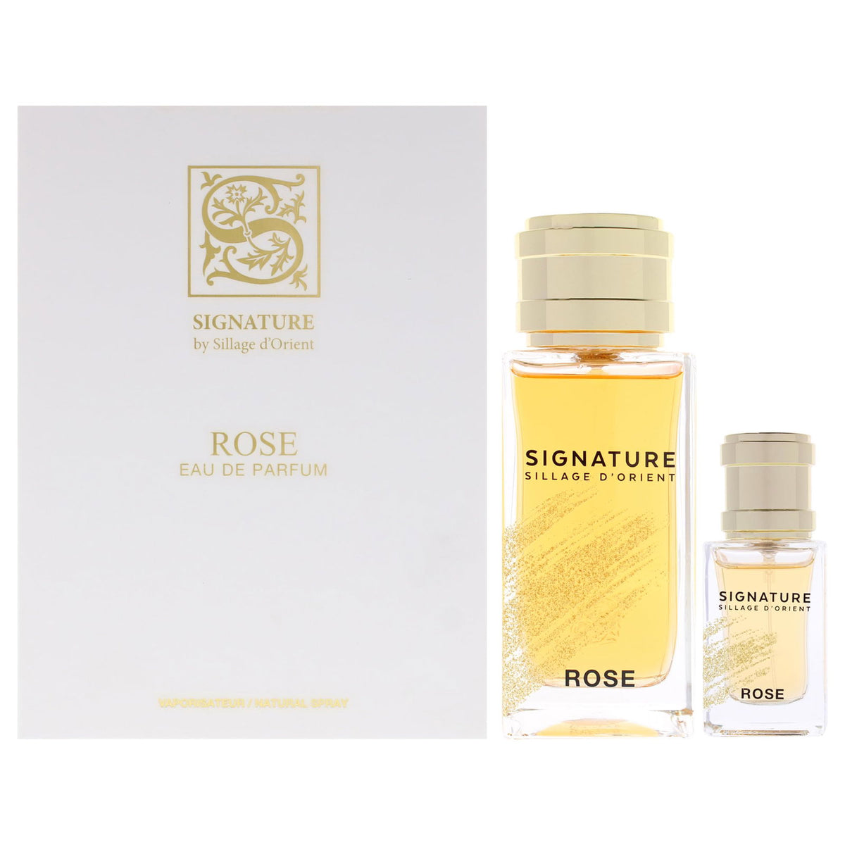Σετ Signature Sillage D'Orient: Rose, Eau De Parfum, Unisex, 100 ml + Rose, Eau De Parfum, Unisex, 15 ml