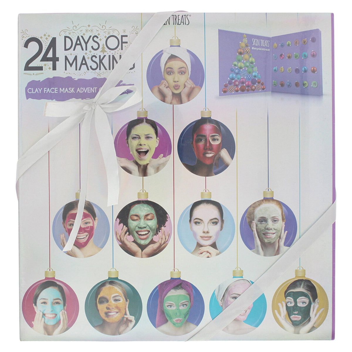 Σετ, Skin Treats, 24 Days Of Masking Advent Calendar, Μάσκα Αργίλου, 24 pcs, 192 ml
