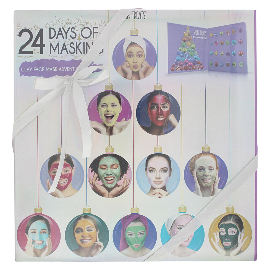 Σετ, Skin Treats, 24 Days Of Masking Advent Calendar, Μάσκα Αργίλου, 24 pcs, 192 ml