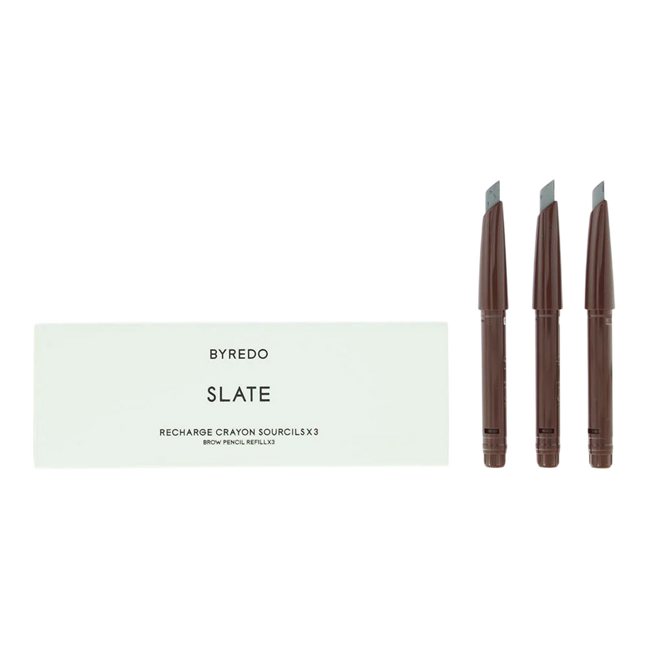 Σετ Trio, Byredo, All-In-One, Eyebrow Cream Pencil, 05, Slate, Refill, 3 pcs, 0.25 g