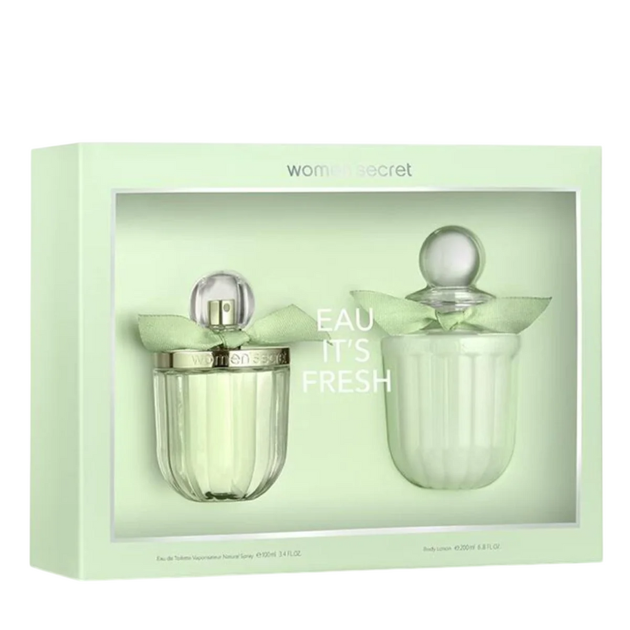 Σετ Women'Secret: Eau It's Fresh, Eau De Toilette, 100 ml + Eau It's Fresh, Ενυδατικό, Λοσιόν Σώματος, 200 ml