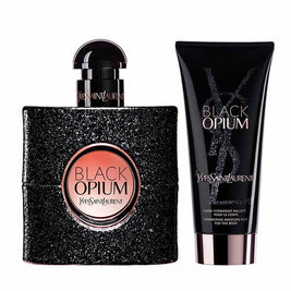Set Yves Saint Laurent: Black Opium, Ενυδατική, Λοσιόν Σώματος, 50 ml + Black Opium, Eau De Parfum, Γυναικείο, 50 ml