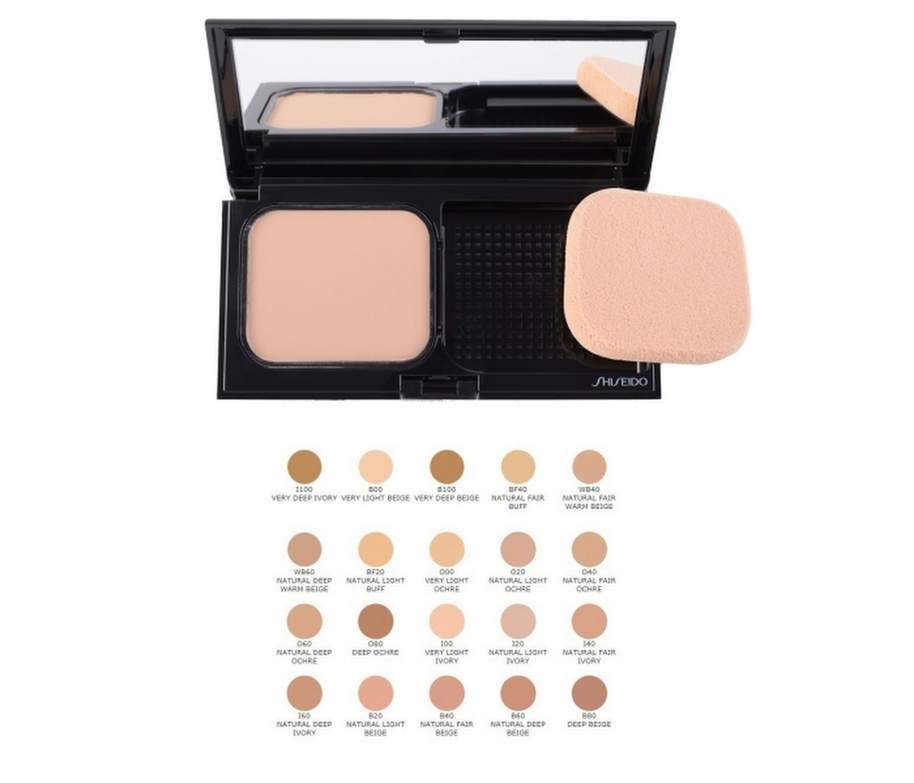 Shiseido, Sheer Matifying Compact, Oil-Free, Long Lasting, Συμπαγές Foundation, O20, Natural Light Ochre, SPF 10, Επαναγεμιζόμενο, 9.8 g