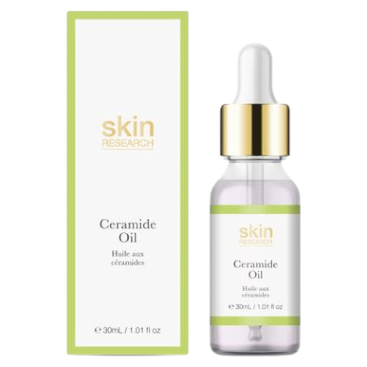 Skin Research, Ceramide, Ενυδατικό, Έλαιο, Για το Πρόσωπο, 30 ml