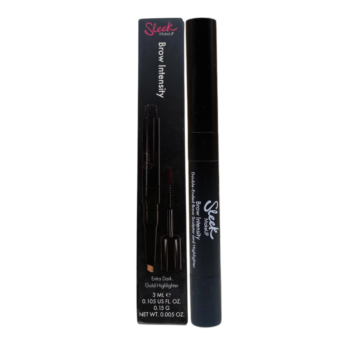 Sleek MakeUP, Brow Intensity, Μάσκαρα & Highlighter 2-In-1, 218, Extra Dark, 3 ml