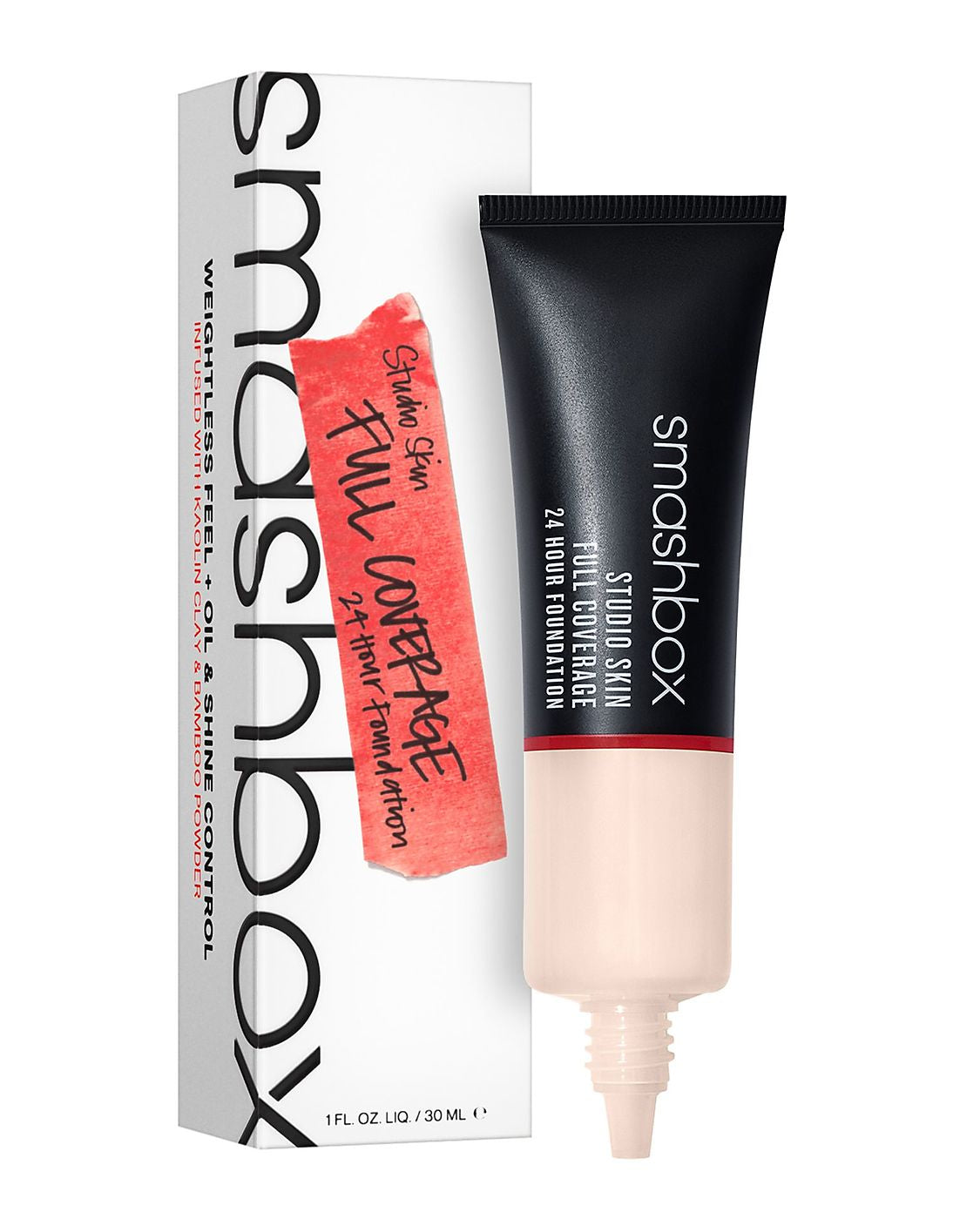 Smashbox, Studio Skin, High Cover, Υγρό Foundation, 1, Fair Undertone Cool With Hints Of Peach, 30 ml