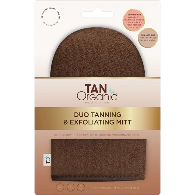TanOrganic, Duo Tanning & Απολέπισης, Tanning Mitts, Brown