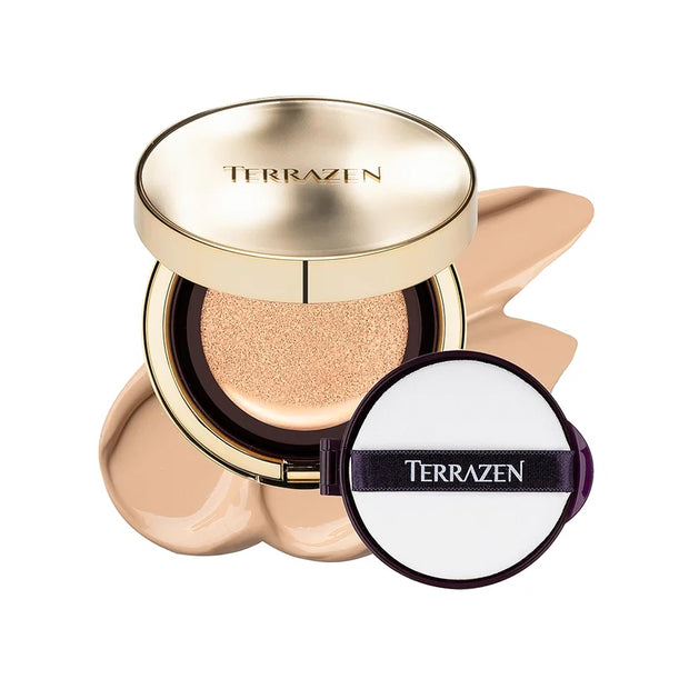 Terrazen, Perfect Finish Cushion, Radiant Finish, Κρέμα Foundation, 23, SPF 50+, 15 g