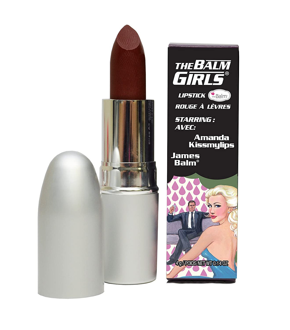 The Balm, Girls, Κραγιόν, Marron Berry, 4 g