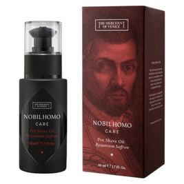 The Merchant Of Venice, Byzantium Saffron, Olive Oil, Ενυδατικό & Softening, Pre-Shaving Oil, 50 ml