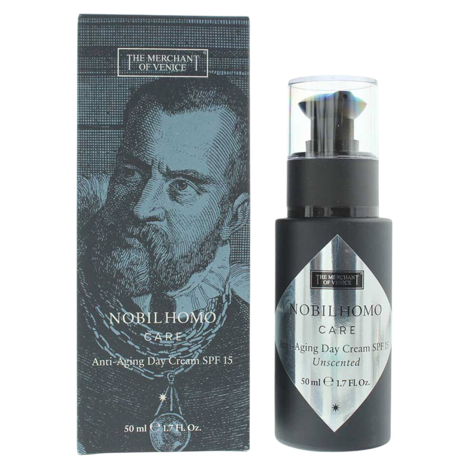 The Merchant Of Venice, Nobil Homo Care, Θρεπτική, Daily Use, Κρέμα Προσώπου, SPF 15, 50 ml