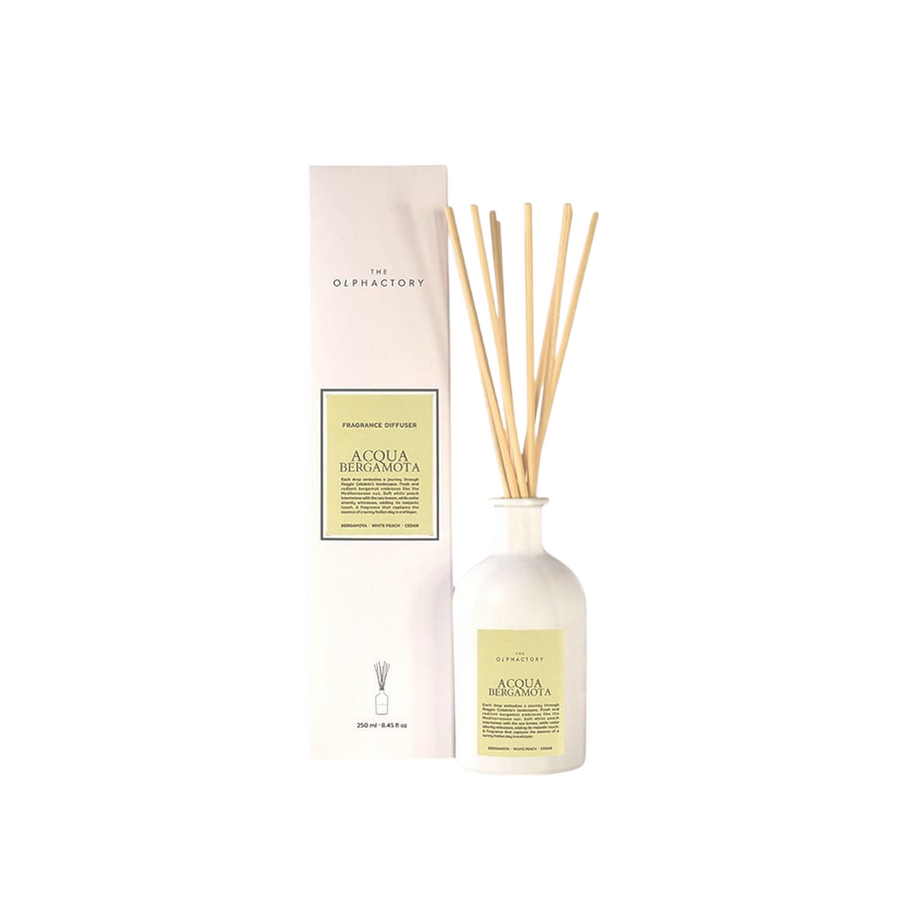 The Olphactory, Acqua Bergamota, Fragrance Sticks, Αρωματικό Χώρου με Στικς, 500 ml
