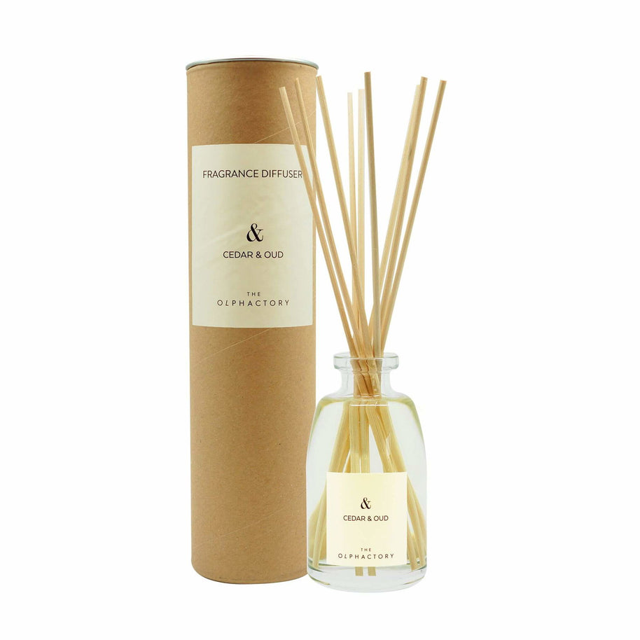 The Olphactory, Cedar & Oud, Fragrance Sticks, Woody, Αρωματικό Χώρου με Στικς, 250 ml