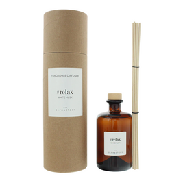 The Olphactory, Relax White Musk, Fragrance Sticks, Αρωματικό Χώρου με Στικς, 500 ml
