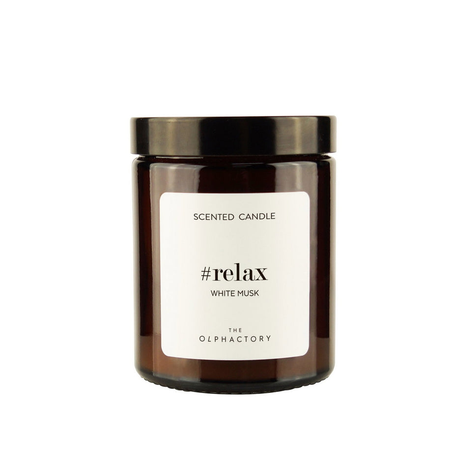 The Olphactory, Relax White Musk, Αρωματικό Κερί, 135 g
