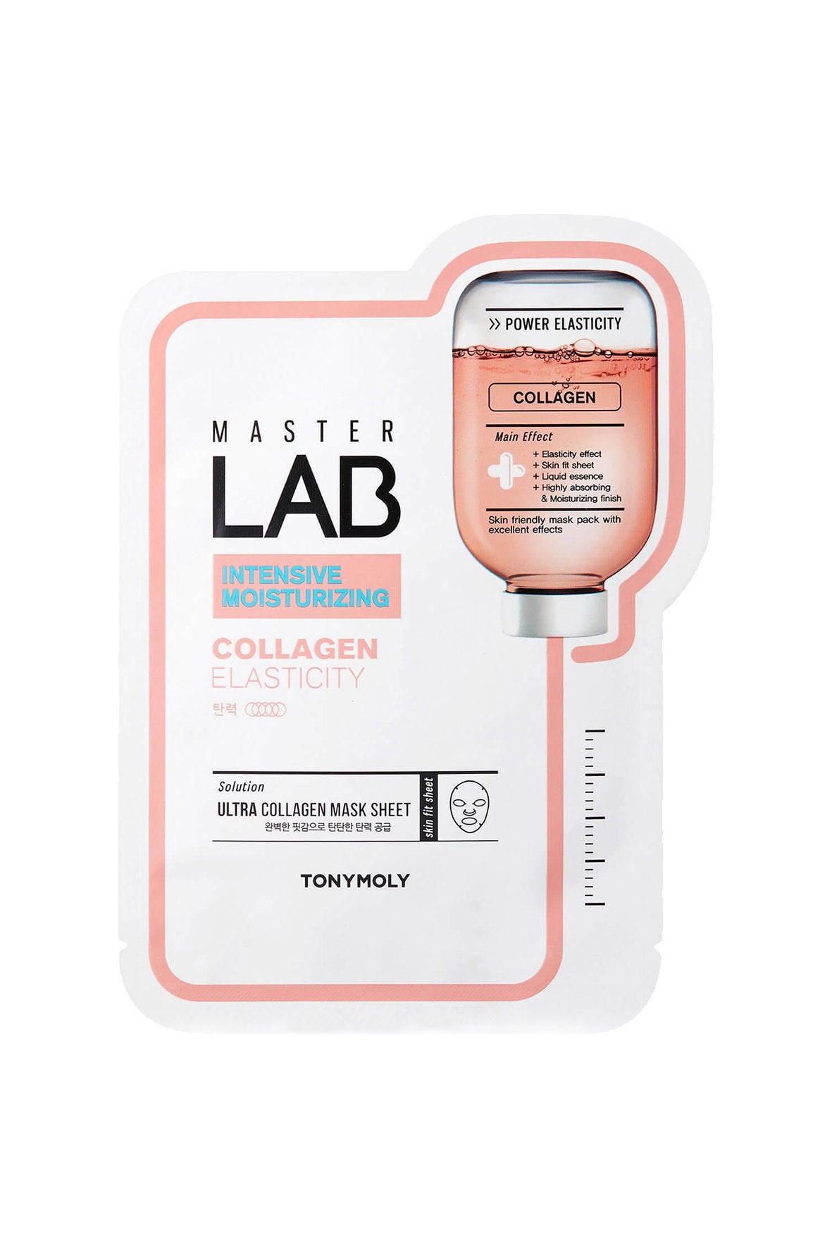TonyMoly, Master Lab, Collagen, Σύσφιξης, Sheet Mask, Για το Πρόσωπο, 19 g