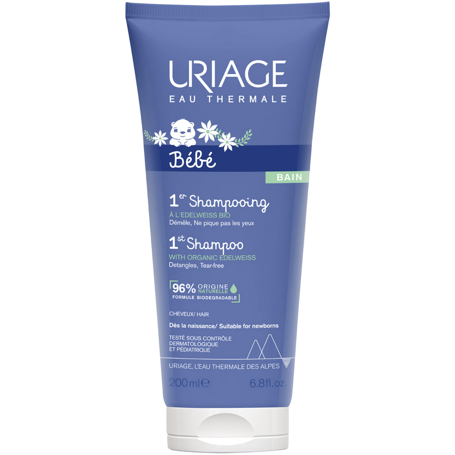 Uriage, 1er Bebe, Σαμπουάν, Detangle, 200 ml