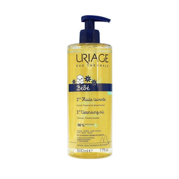 Uriage, Bebe 1st, Anti-Dryness, Καθαρισμού Oil, 500 ml