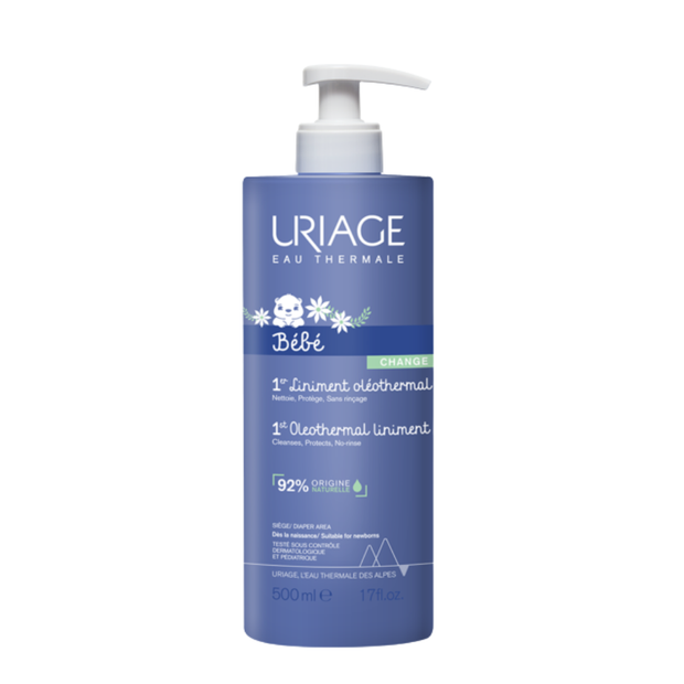 Uriage, Bebe, Ενυδατικό & Gentle Καθαρισμού, Κρέμα Καθαρισμού, 550 ml