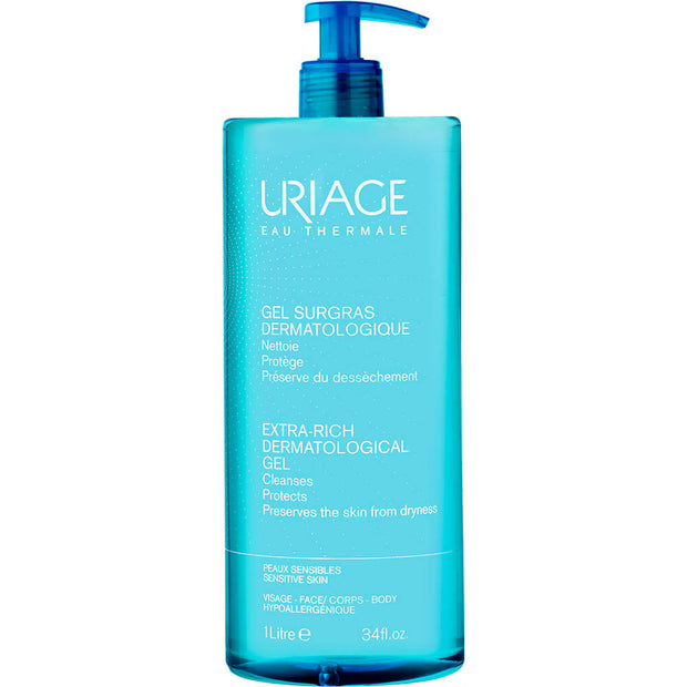 Uriage, Eau Thermale Surgras, Gel Καθαρισμού, 1000 ml